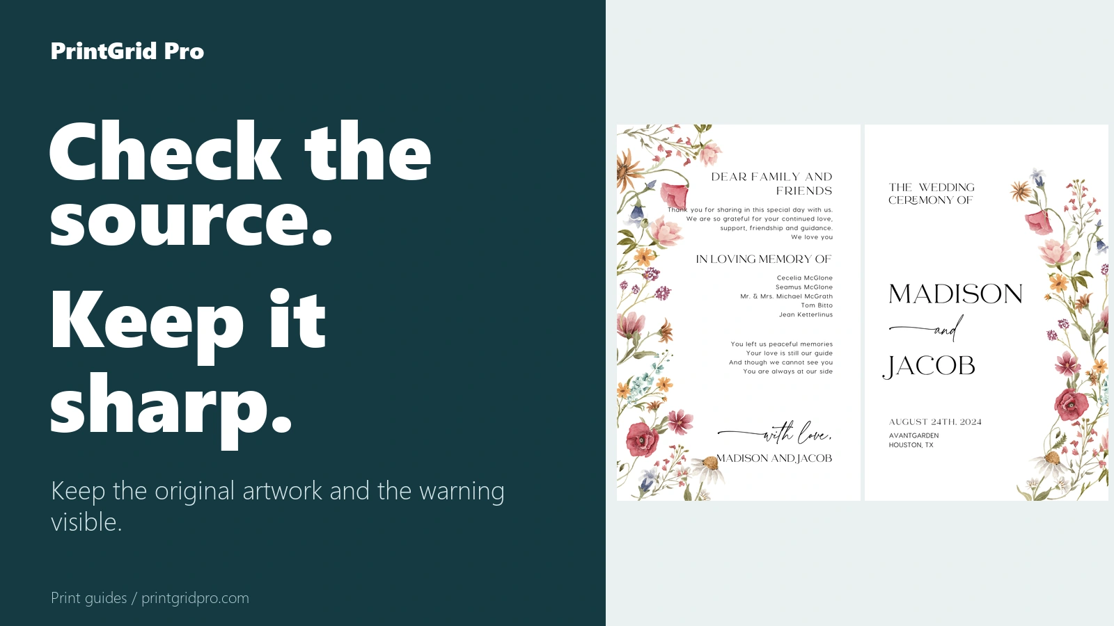 Original template illustration for Why a sharp screen image can print softly.